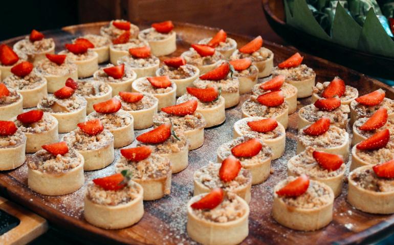 A Bunch of Strawberry Pies