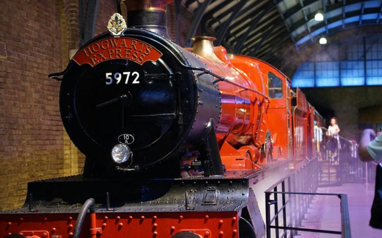 Hogwarts Express in Warner Bros. Studio, London