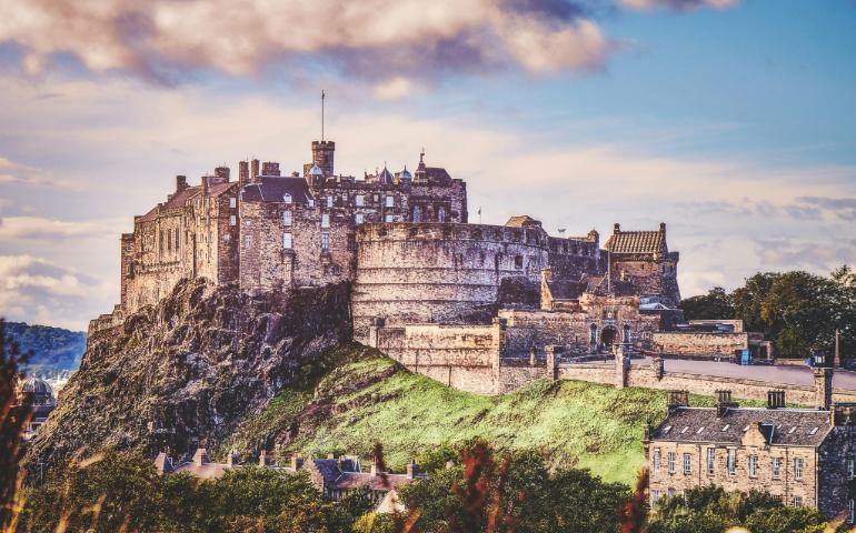 A View of Edinburgh Castle