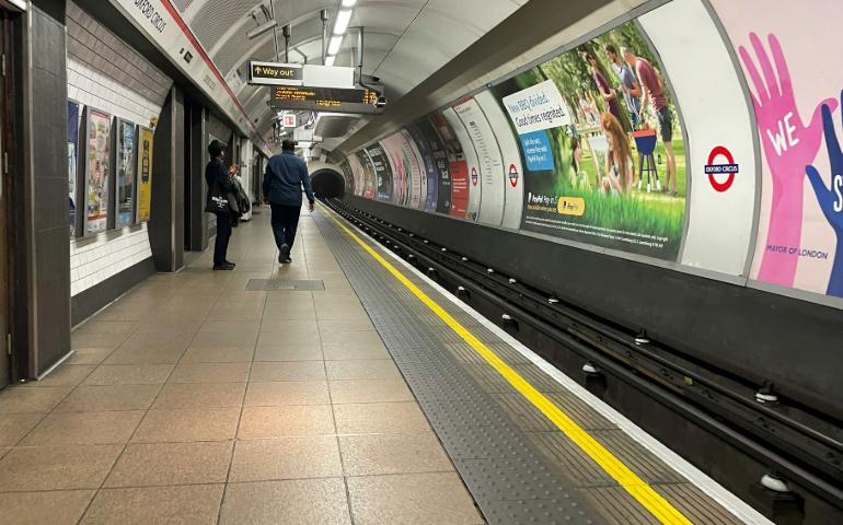 Oxford Circus Tube Station