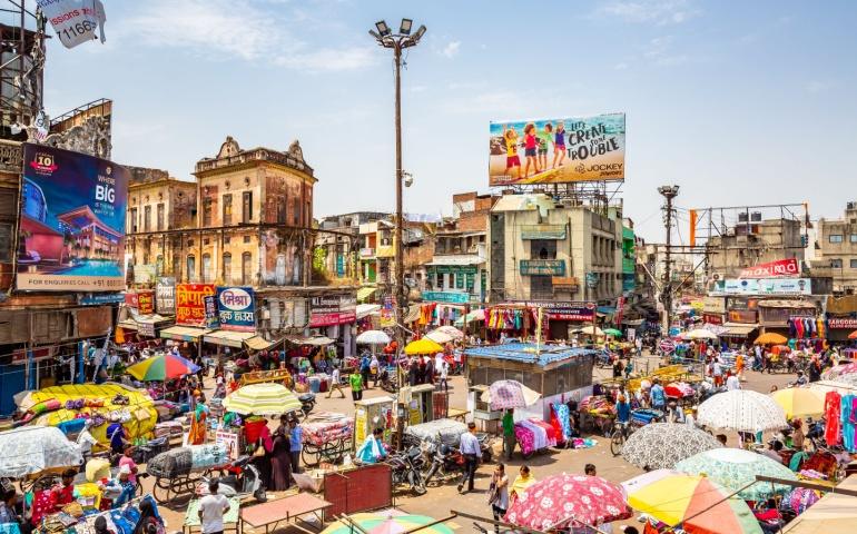 Delhi market