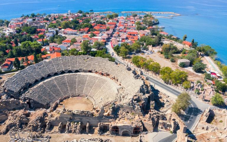 The largest amphitheater in Turkey