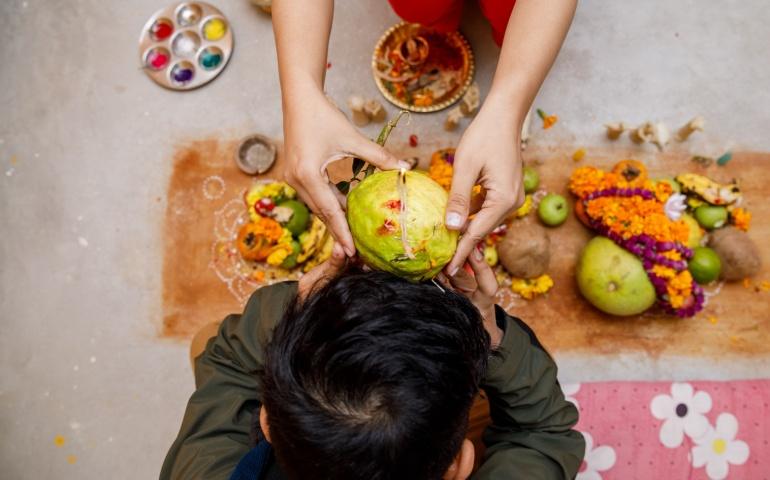 Bhai Tika puja in Nepal