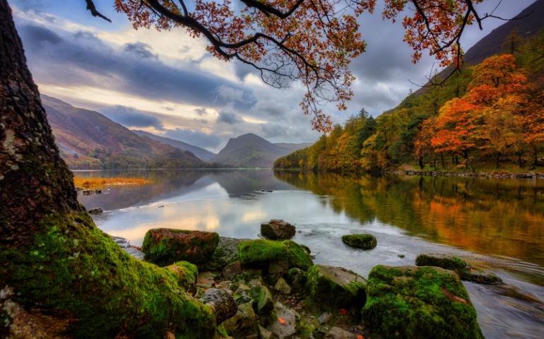 Lake District National Park in England
