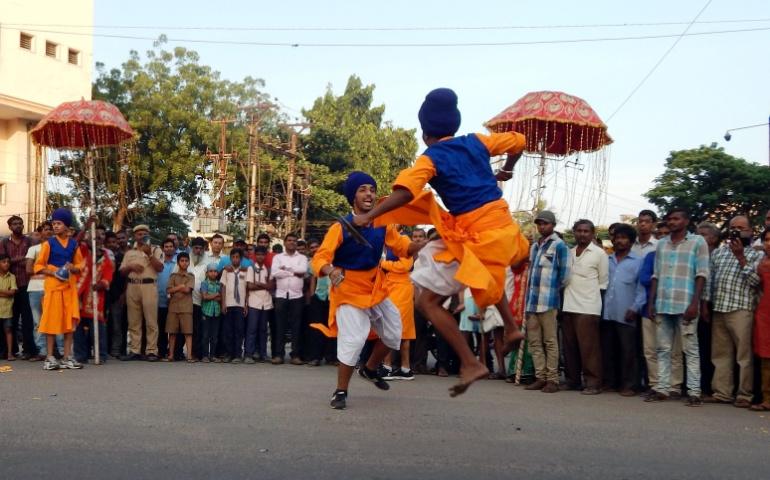 Gatka or Sikh Martial Art performance