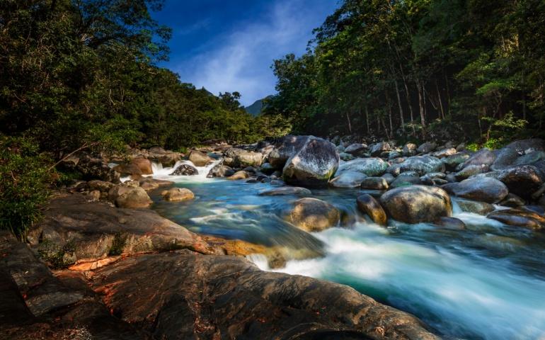 Mossman Gorge in Northern Queensland, Australia