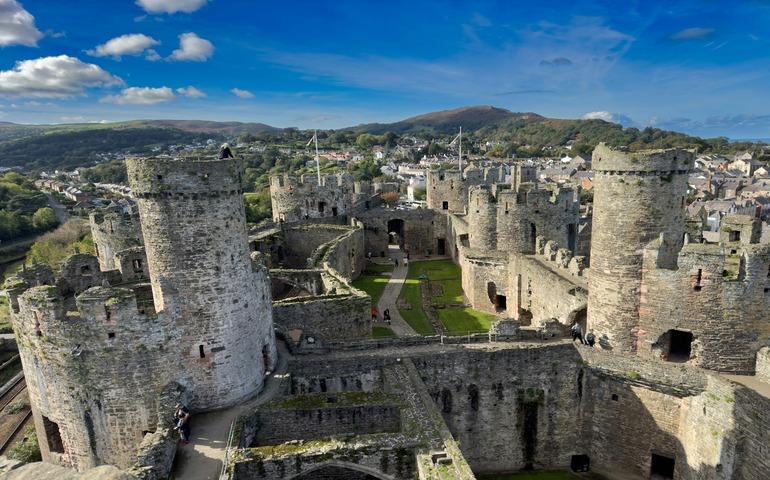 Conwy Castle in Wales