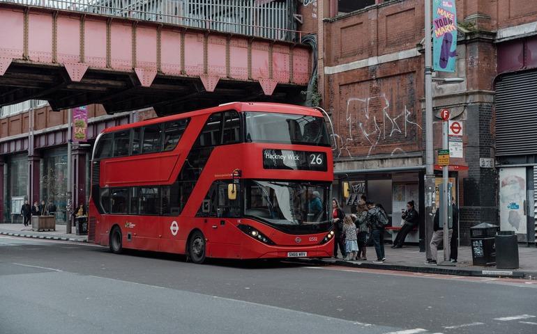 Red Double Decker Bus in London