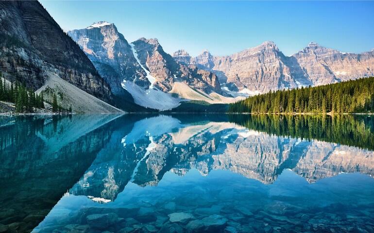 Moraine Lake in Canada