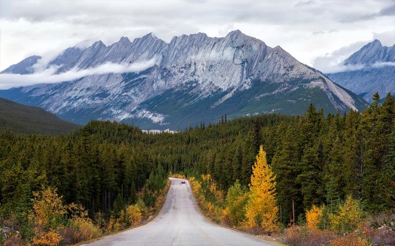 Highway In Heaven, Jasper National Park
