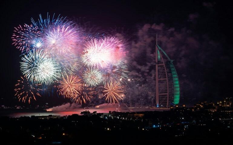 Fireworks in Dubai