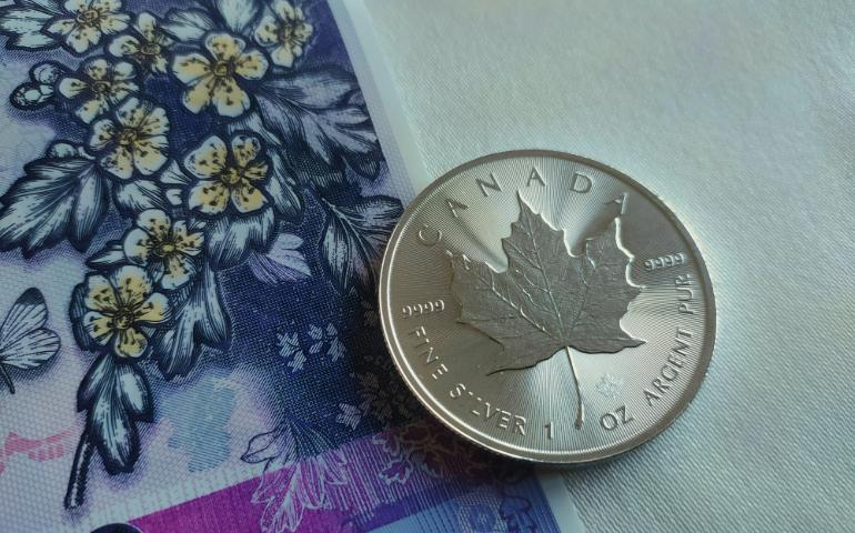 Silver Coin From Canada
