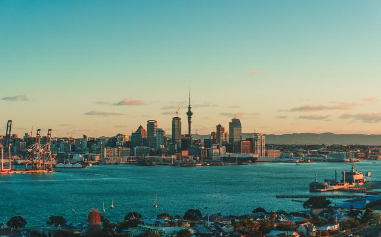 Auckland on Sunset