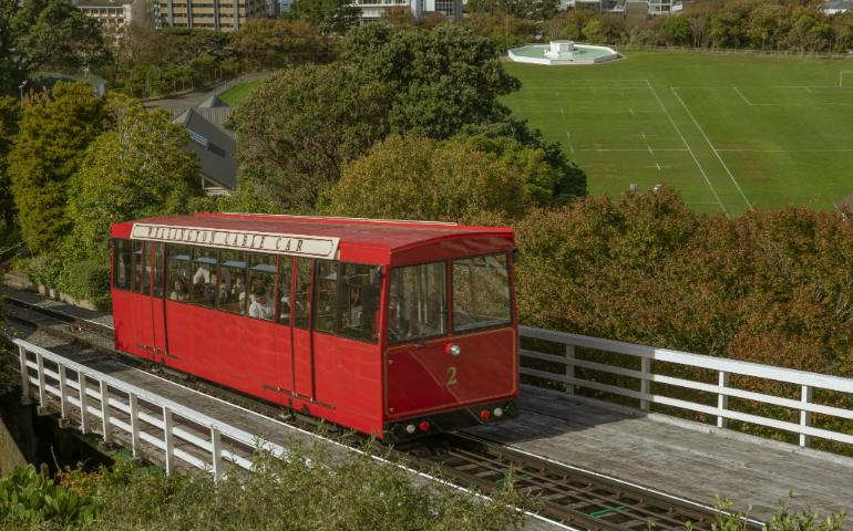 Wellington Cable Car Lambton Quay