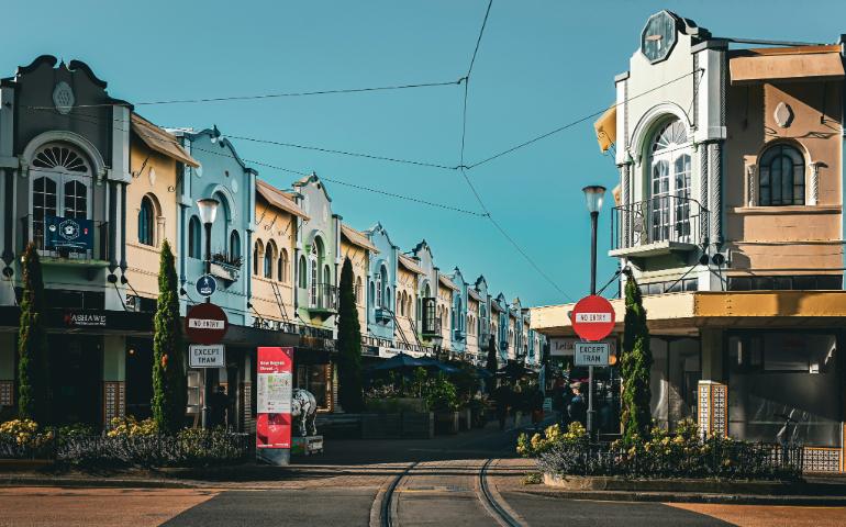 New Regent Street in Christchurch Central City