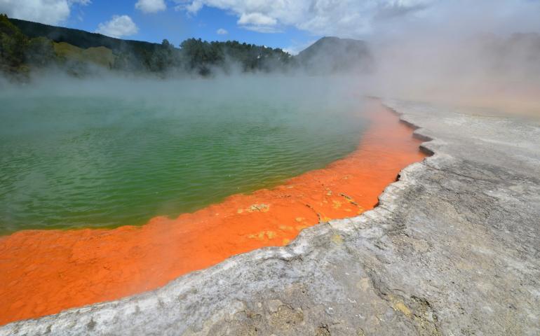 The Champagne Pool near Rotorua