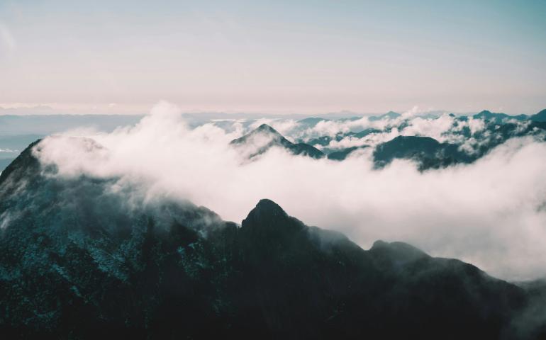 Mountains Inland from Plett South Africa