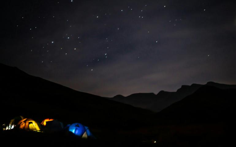 Camping in Giants Castle Reserve