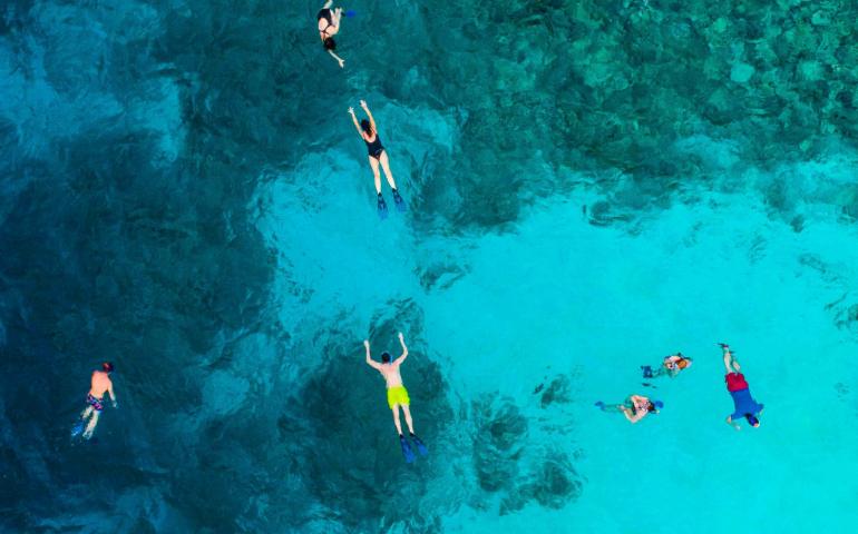 Snorkeling in Maldives