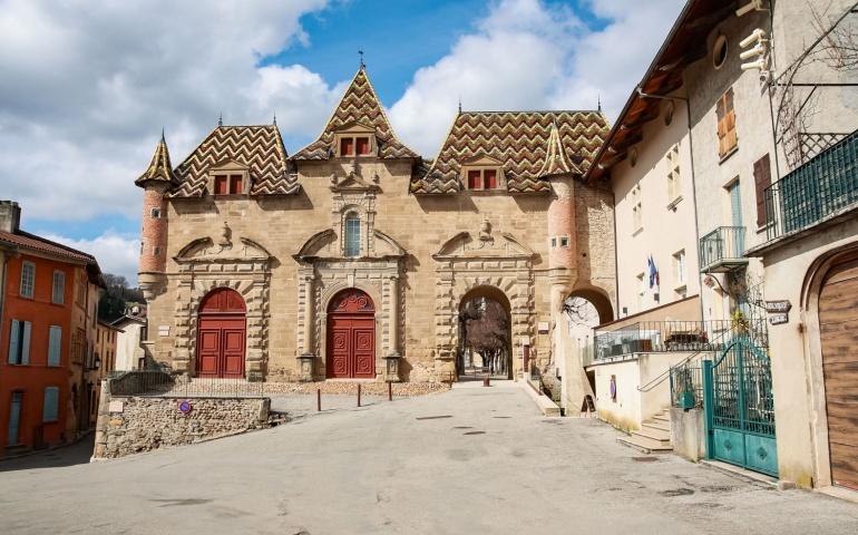 City of Saint-Antoine-l'Abbaye, in the department of Isère in region Auvergne-Rhône-Alpes, France