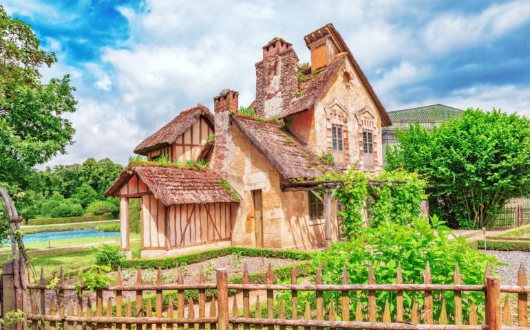 Queen Marie Antoinette's estate near Versailles Palace, France