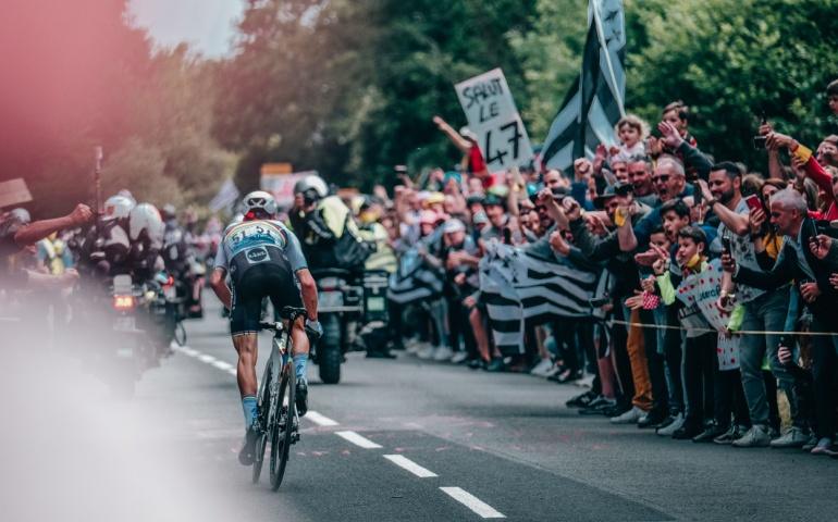 The iconic Tour De France