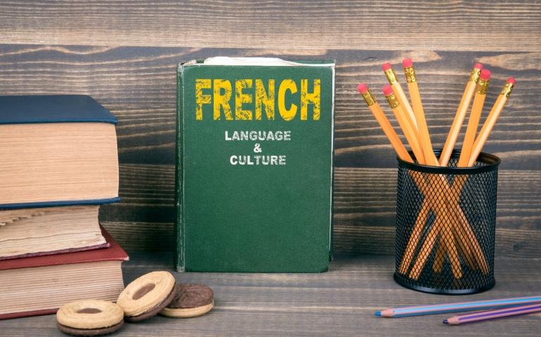 French language and culture concept