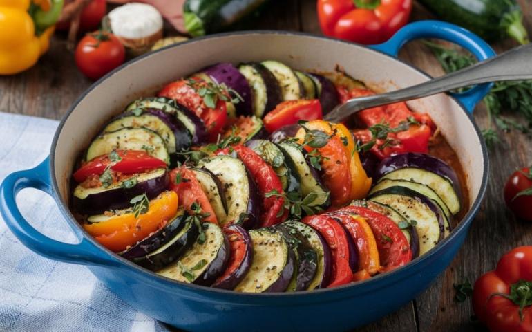 Ratatouille, French vegetarian dish