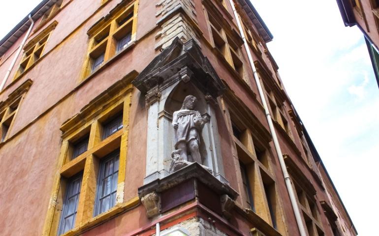 La Grande Traboule - a type of passageway in Lyon used by silk manufacturers 