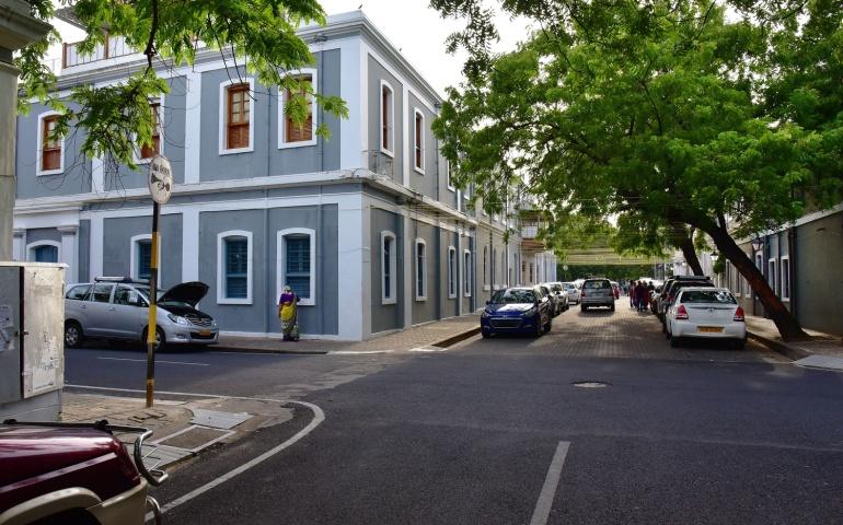 The French Town in Pondicherry, India