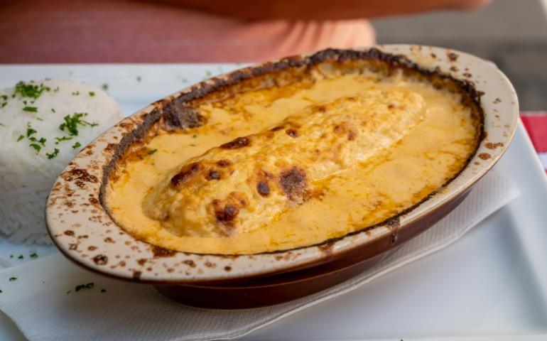 Quenelle, speciality of Lyon, France