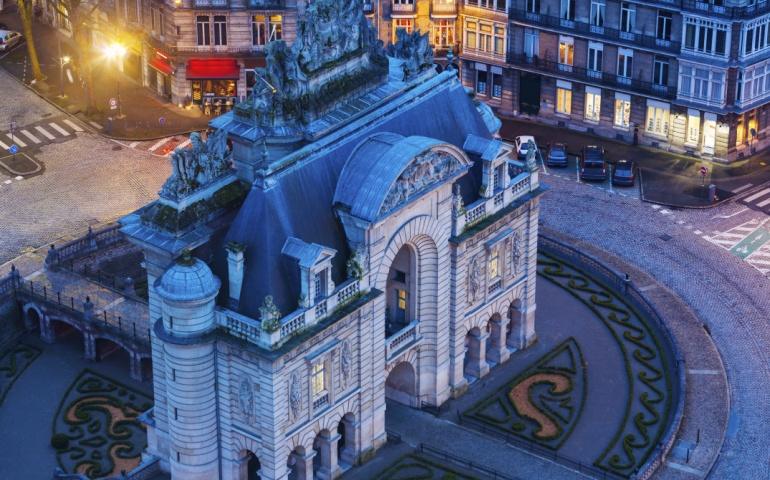 Porta de Paris in Lille. Lille, Nord-Pas-de-Calais, France