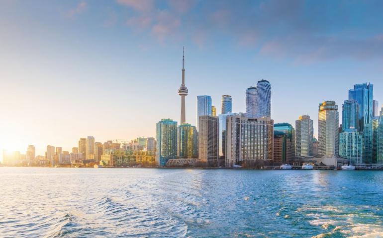 Downtown Toronto City Skyline