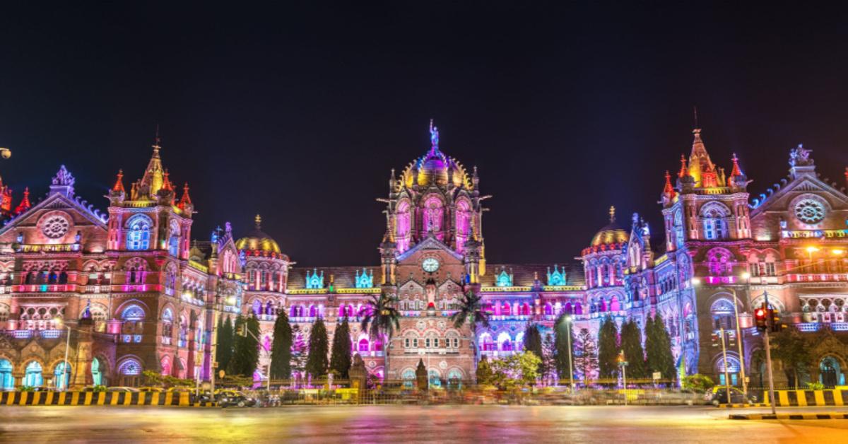 Chhatrapati Shivaji Maharaj Terminus, a UNESCO world heritage site in Mumbai