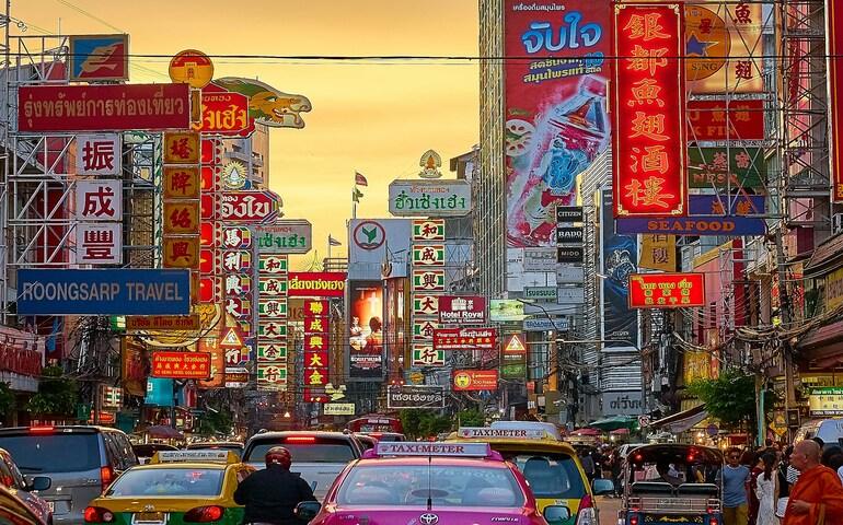 Chinatown in Thailand