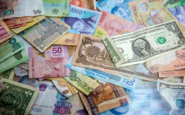 Currency from different countries