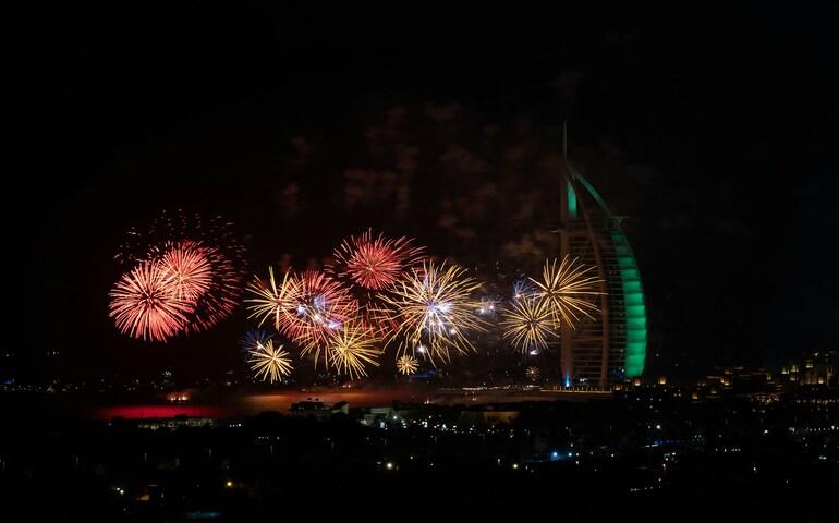 Fireworks in UAE
