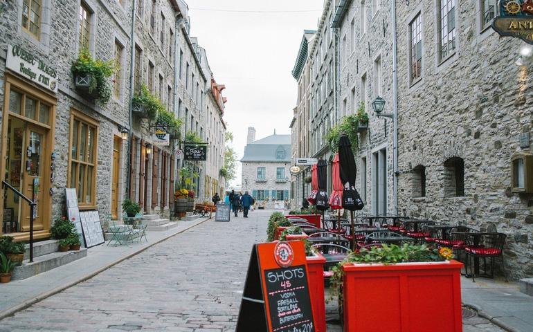 Quebec city old town