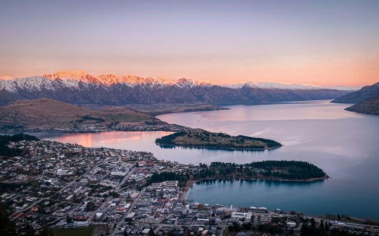 Queenstown in New Zealand