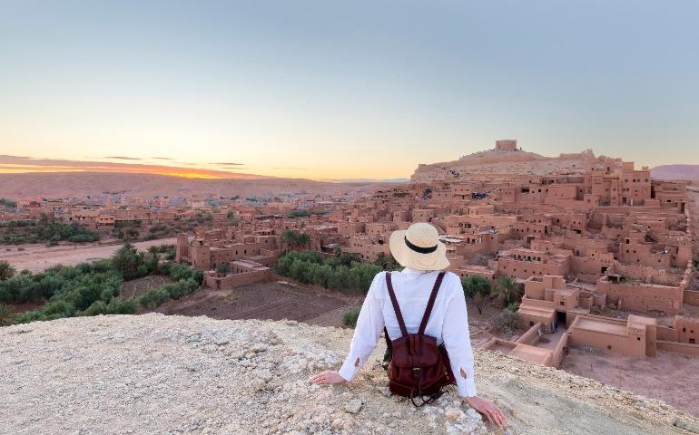 Ait Ben Haddou in the Atlas mountains of Morocco
