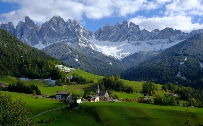 Dolomites in Italy