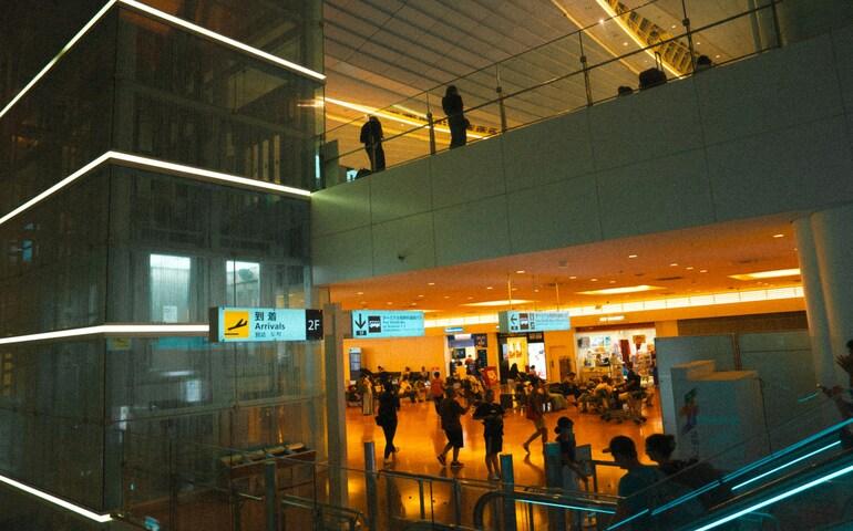 Inside Tokyo Haneda Airport