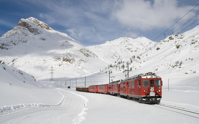 Representation of the Kashmir railway