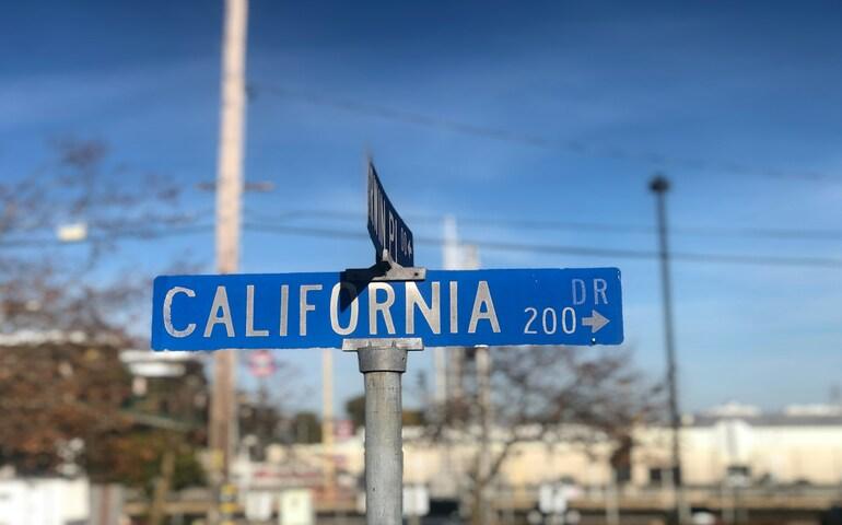 California signboard