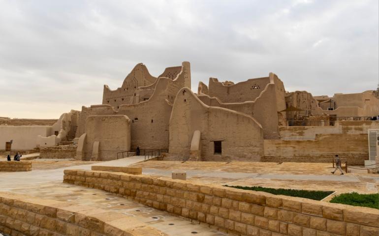 Salwa Palace at At-Turaif UNESCO World Heritage site, Diriyah, Saudi Arabia