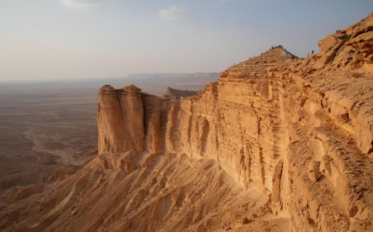 The Edge of The World, near Riyadh, Saudi Arabia