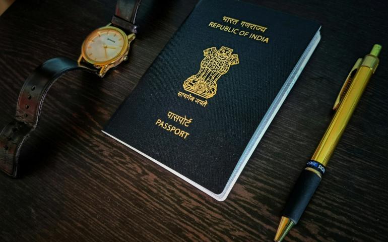 Representative Image of Indian Passport