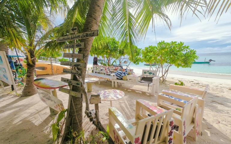 Public Beach Area in Maafushi