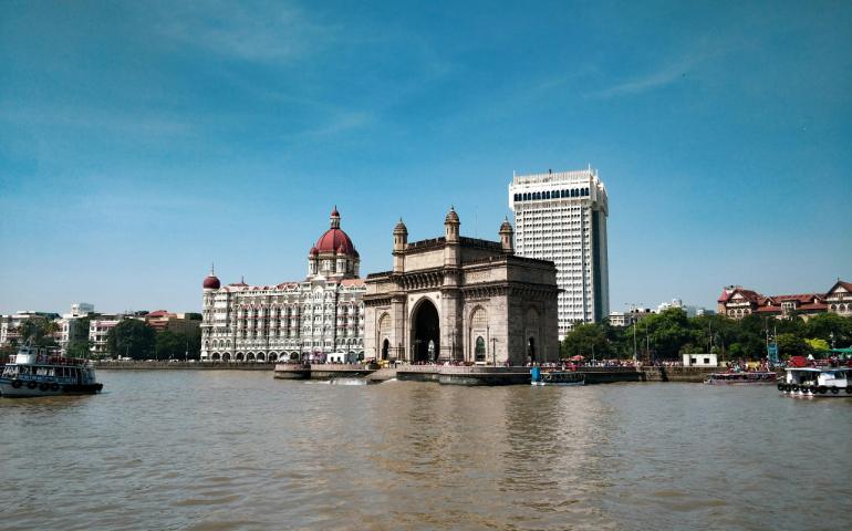 View of the Gateway of India from the Sea