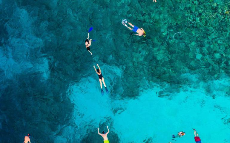Snorkeling in Maldives